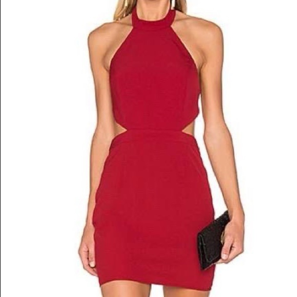 NBD Begin Again Backless mini dress size small